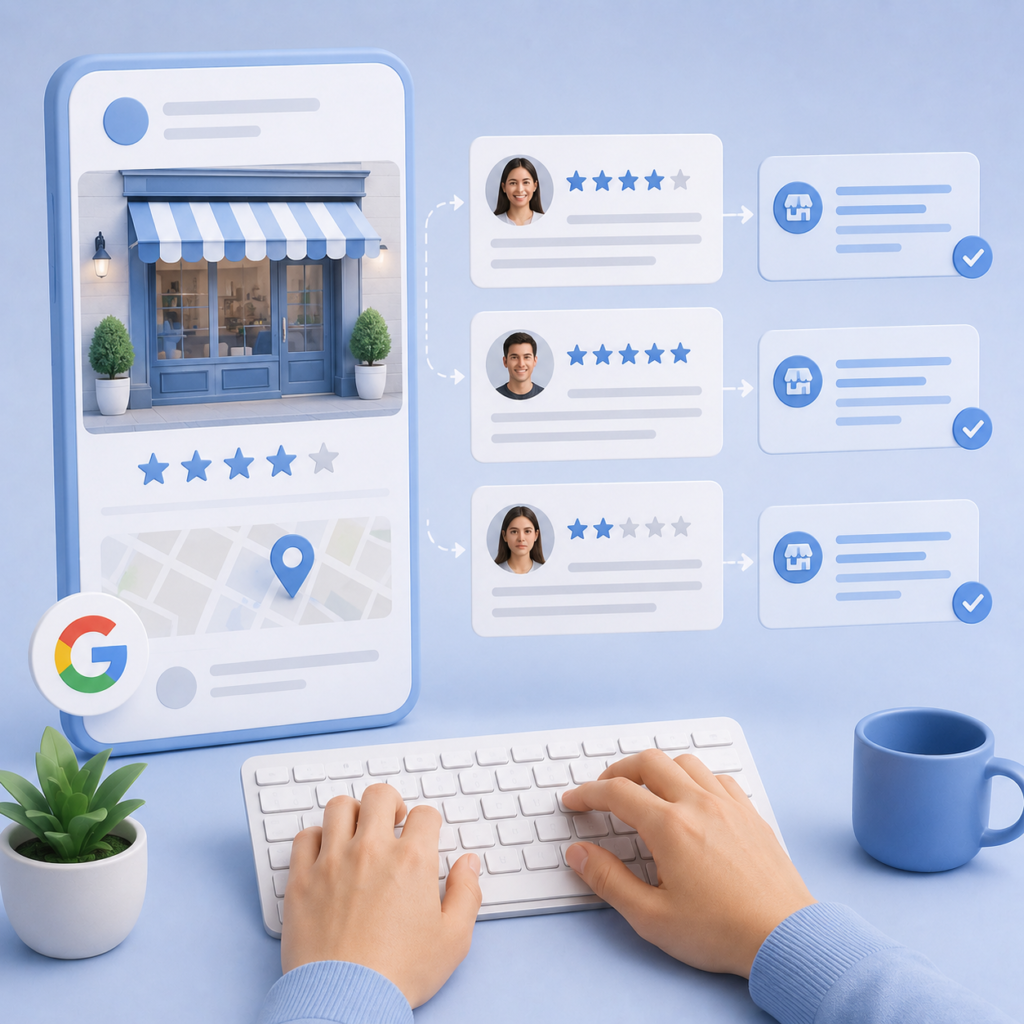 google reviews reply automation